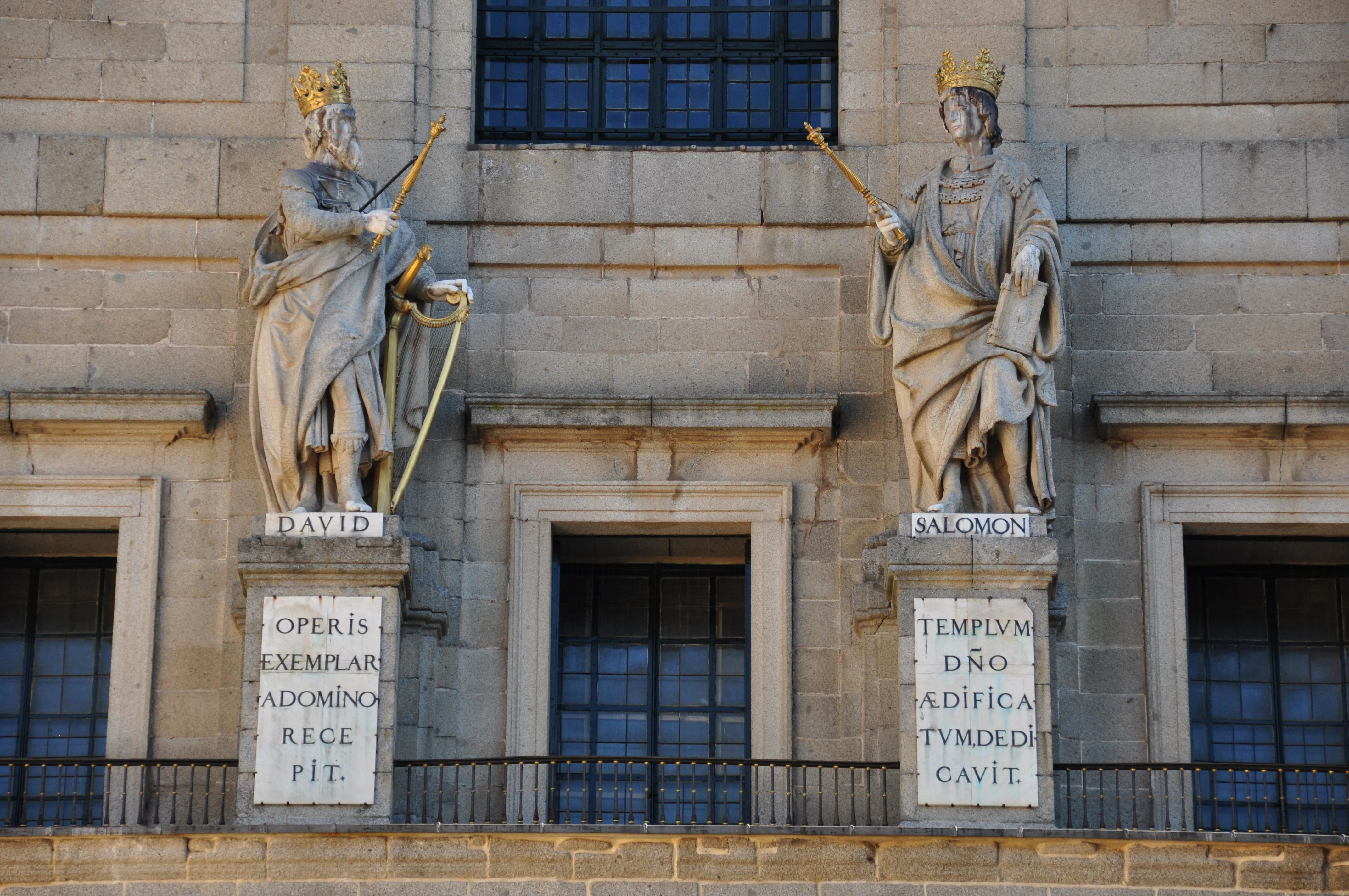 Interior of the Royal Library at El Escorial.
